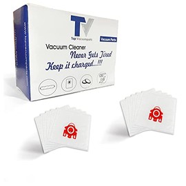 Replacement Part For Miele Vacuum Cleaner Dust Bags made to fit Miele AirClean 3D Canisters Style F J M (10 Bags) # Compare to part 68704A-6, 10123220