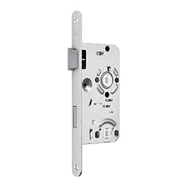 SOTECH BKS Door Lock Toilet Lock Class 1 Backset 55 mm Faceplate 20 mm DIN Left Distance 78 mm Bathroom Lock Mortise Lock for Bathroom Doors