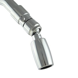 High Sierra Showerheads® - All Metal 1.25 GPM Low Flow Shower Head with Trickle Valve - Upgraded Version - Hides Shower Arm Threads (For Standard 45 Degree or Straight Shower Arms Only) - Chrome