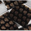 200-1.25" x 1.25" 125125 Skull Small Zipper Lock Baggies Craft
