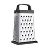 Cheese Grater, Mini Size 4-Sided Stainless Steel Grater, Food Shredder