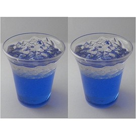 Jessieraye Set of 2 Blue Doll Food Drinks Playset for 14 inch and 18 Inch Dolls American Girl, Journey Girls, Our Generation, Madame Alexander, Wellie Wishers, Hearts for Hearts, Glitter Girls Dolls