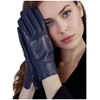 GSG Womens Genuine Leather Gloves Winter Touchscreen Fleece Lined Gloves