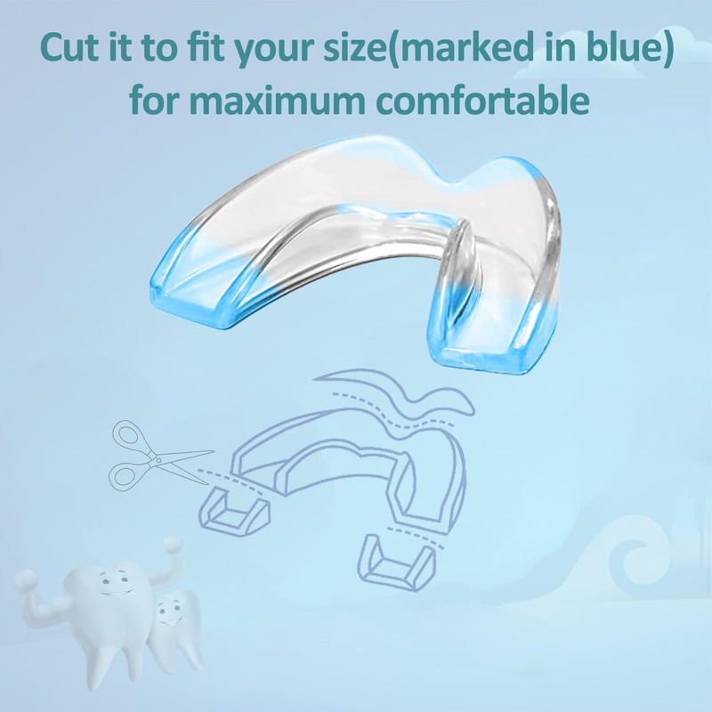 Kids Night Guard for Teeth Grinding, Small Size, 4 Pack