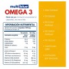 Multiblue Omega 3 Con Vitaminas 60 Cápsulas Epa Dha D3
