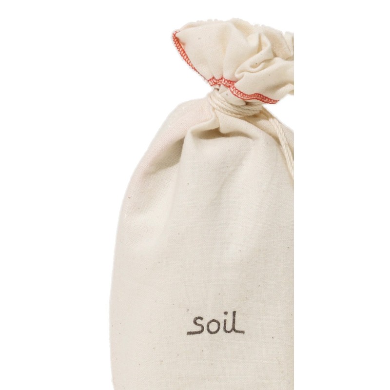 soil ドライングサック ホワイト 約14×7×5cm L253