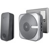Uni-Com 66415 Plug-in Door Chime with Kinetic Bell Push –