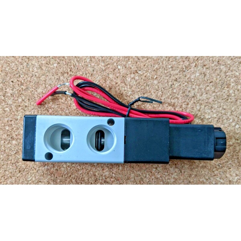 Clippard Maximatic 3 Way Solenoid Valve, MME-33WES, 3/8" NPT, 12