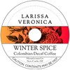 Winter Spice Colombian Decaf Coffee (Single Serve K-Cup Pods) (Gourmet,