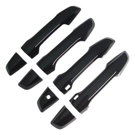 AOKIO Compatible with 2017 2018 2019 2020 2021 2022 Honda CRV Accessories Exterior Door Handle Cover Trim (Glossy Black)