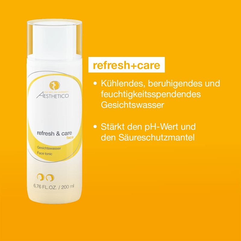 AESTHETICO Refresh & Care - Cleansing Finish, Facial Toner for