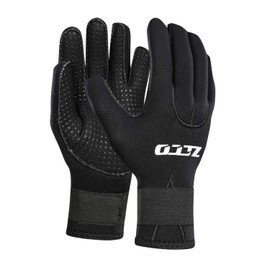 ZCCO 3 mm / 5 mm Neoprene Gloves, Non-Slip Wetsuit, Diving Gloves with Adjustable Strap for Men and Women (G3-M)
