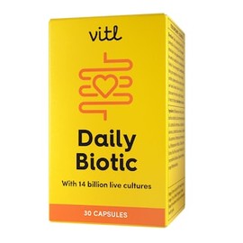 Vitl Daily Biotic 30 Capsules