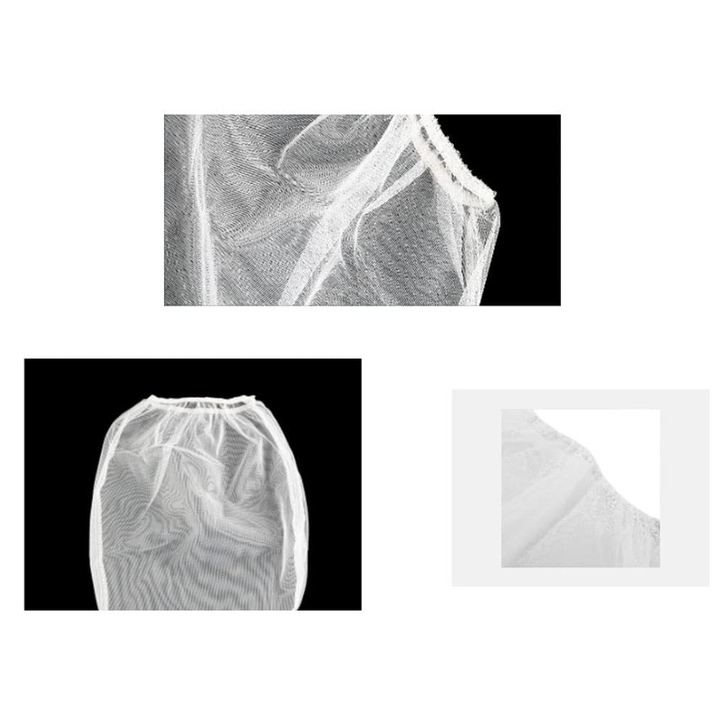 Veciado 5 Gallon Paint Strainer Bags White Regular Fine Mesh/Elastic