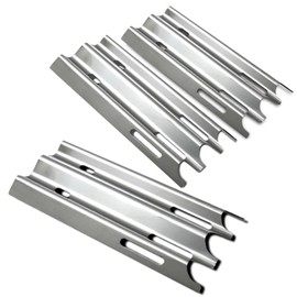 14.5"x7.25" Stainless Steel BBQ Heat Plate Shield Tent Diffuser Deflector Replacement for Vermont Castings CF9030/50/VM450, Jenn-Air JA460/JA580, Great Outdoors TG475-2 Gas Grills - VCHP1 Part