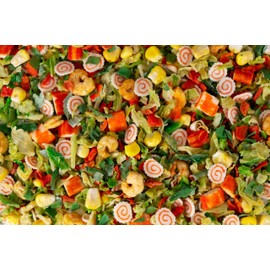 Ramen Eats Classic Seafood Mix with Dried Vegetables for Noodles (7.5 oz, Seafood Mix)