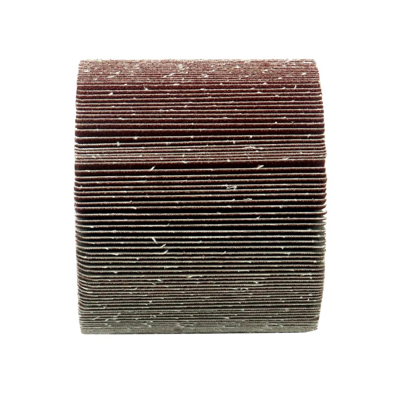 QWORK Flap Sanding Wheel, 2 Pack Wire Drawing Polishing Wheel,