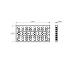 DINESK Multifunctional Cheese Plate with 1/4"-20 3/8"-16 Threads,Cheese Mounting Plate