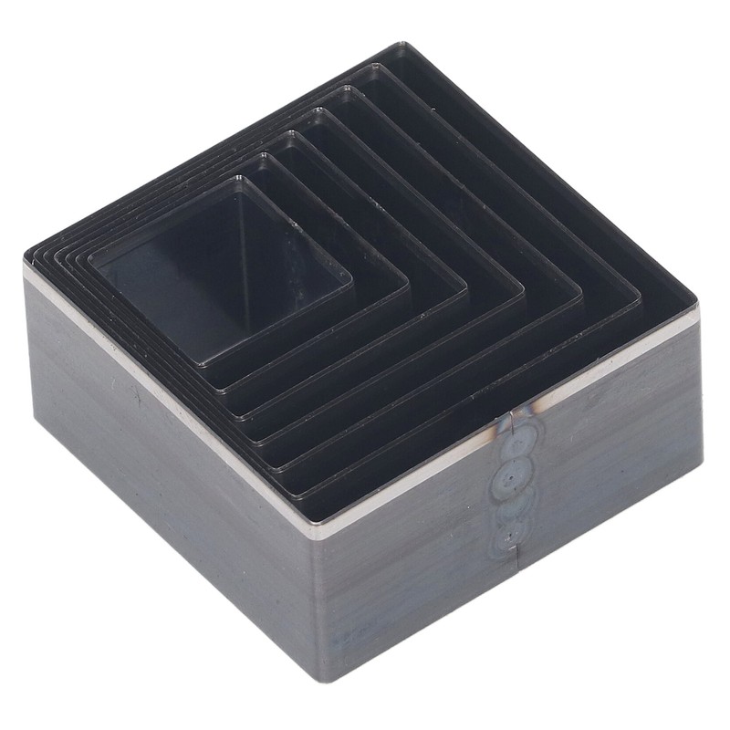 7PCS Leather Cutting Dies Set Square Shape Leather Punching Die