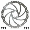 BRAKCO Mountain Bike Disc Brake Rotor 6 Bolts 203mm