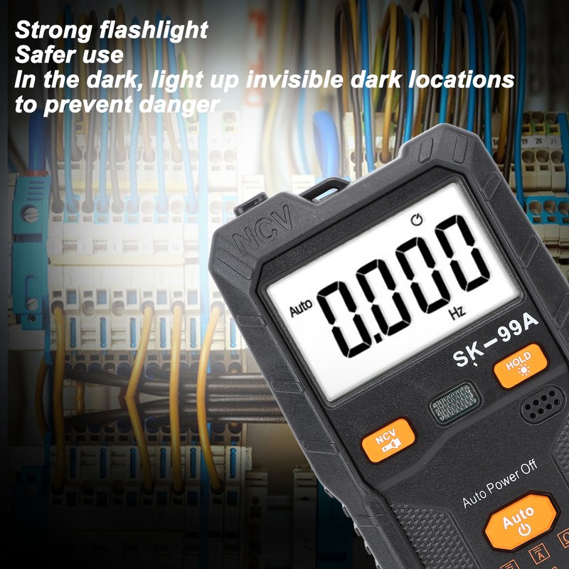 Digital Multimeter High Accuracy Automatic Voice Broadcast Voltage Current Capacitance