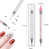 LIKENNY Rhinestone Picking Pen Nail Dot Pen Set of 2