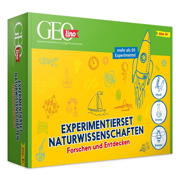 FRANZIS 67156 - GEOlino Experiment Set Natural Sciences - Experiment