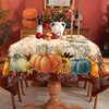 ZORKET Fall Tablecloth, Fall Tablecloths for Rectangle Tables, Fall Table