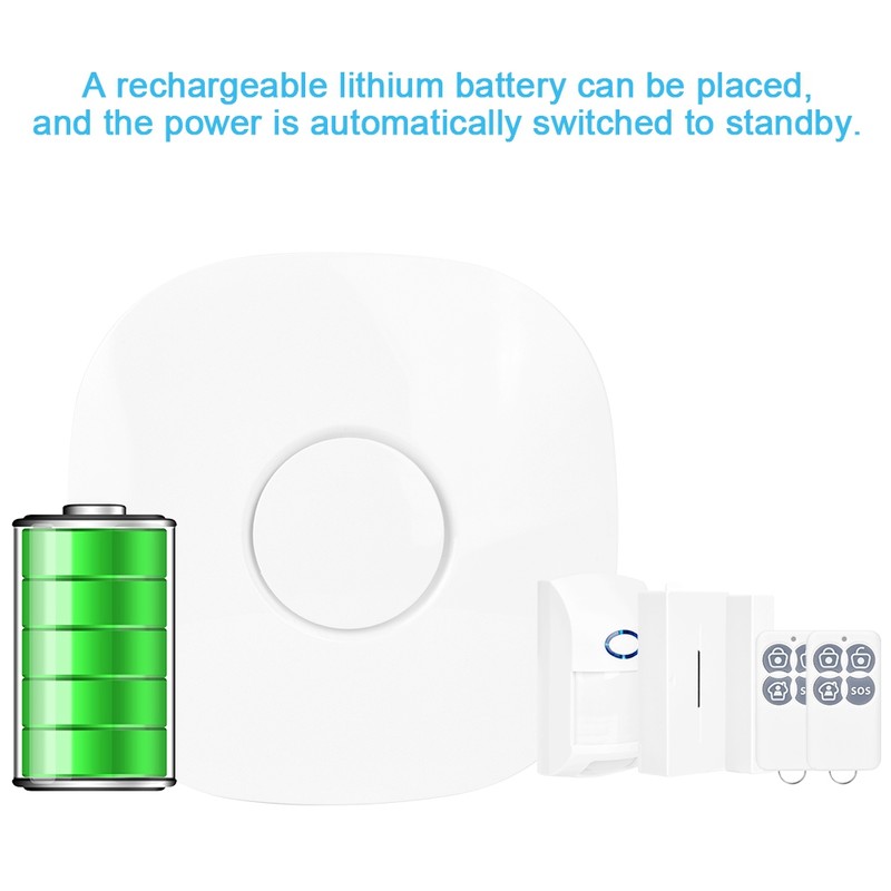 GSM Alarm Host Home Burglar Alarm Wireless Sensor System Remote