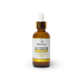Suero Facial Antioxidante con Vitamina C + Ácido Hialurónico + Vitamina E