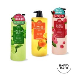 Happy Bath Tangy Tangerine Back Skin Refreshing Berry Punch Body Wash Happy Bath Tangy Tangerine Body Wash 900g 2ea