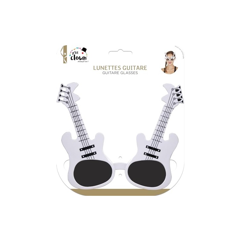 PTIT CLOWN P 'tit clown 35035 Glasses Plastic – Guitar