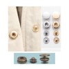 10 Pairs Large Spring Hooks 0.6 inch (15 mm) Spring
