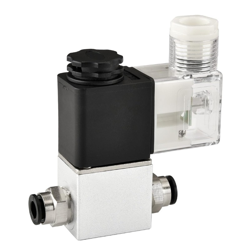 Heschen Electrical Pneumatic Solenoid Valve 2V025-08 12VDC PT1/4 2/2 Way