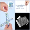 Copkim 38 Pcs Tampon Flask Set Included Tube Flasks for