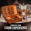 CUBARO Cigar Lighter with V Cutter, Punch, Draw Tool –