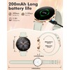Ultra-thin Stainless Steel Smartwatch for Women Men 1.32'' Bluetooth