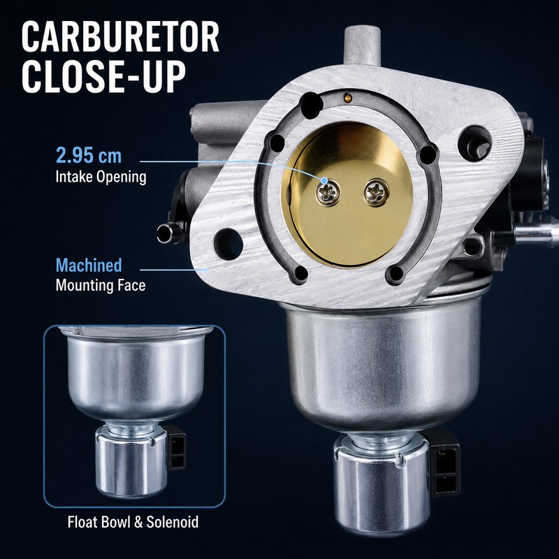 Carburetor Compatible with Kohler 7000 Series KT725–KT745, 22–26HP
