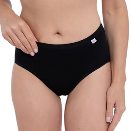 Speidel 9826 Women’s Basic Waist Briefs, Pack of 5 - Black , size: 48