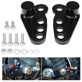 DeYeShiKi 1-3'' Adjustable Rear Lowering Drop Kit Compatible With 2002-2016 Harley Electra Glide Road King Touring Motorcycle Sportster