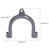 sourcing map Universal U-Shape Washer Drain Hose Hook Drain Hose