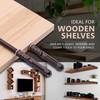 DOJA Barcelona Invisible Shelf Brackets, Pack of 10, Invisible Shelf