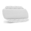 Relaxdays Cuscino Poggiatesta da Vasca da Bagno, Cuscinetto, 8 Ventose,