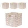 13×13×13 Storage Cube Bins, 13 Inch Foldable Fabric Storage Cubes