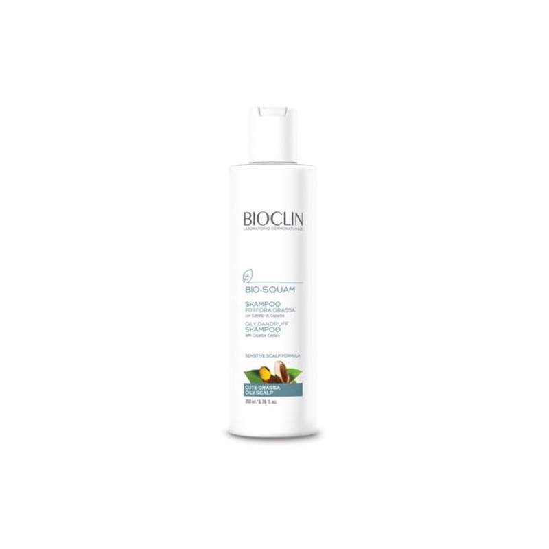 BioClin Bio-Squam Shampoo Forfora Grassa 200ml