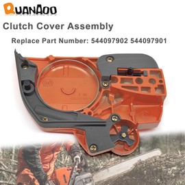Quanaoo Clutch Cover Assembly 544097902 for Husqvarna 445 450 Chainsaw replace 544097901 Clutch Sprocket Cover Replacement