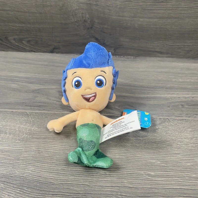Nickelodeon Bubble Guppies Gil Plush 7" Toy NEW Rare Retired