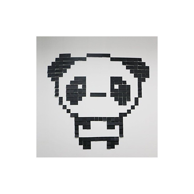 Eagle Black Sticky Notes, 3" x 3", 100 Sheets/Pad, 4