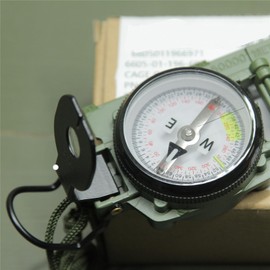3H New Professional Geological Military Transit Pocket Artillary Compass for Hiking Camping Outdoors Tactical Night Vision