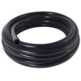 GEPHYNM Vacuum Hose Automotive, 10 FT 1/4 Inch ID Vacuum Line, 130PSI Max Pressure Vacuum Lines Automotive, Silicone Hose